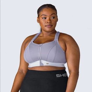 SHEFIT high impact ultimate sports bra in light purple— size 3XL